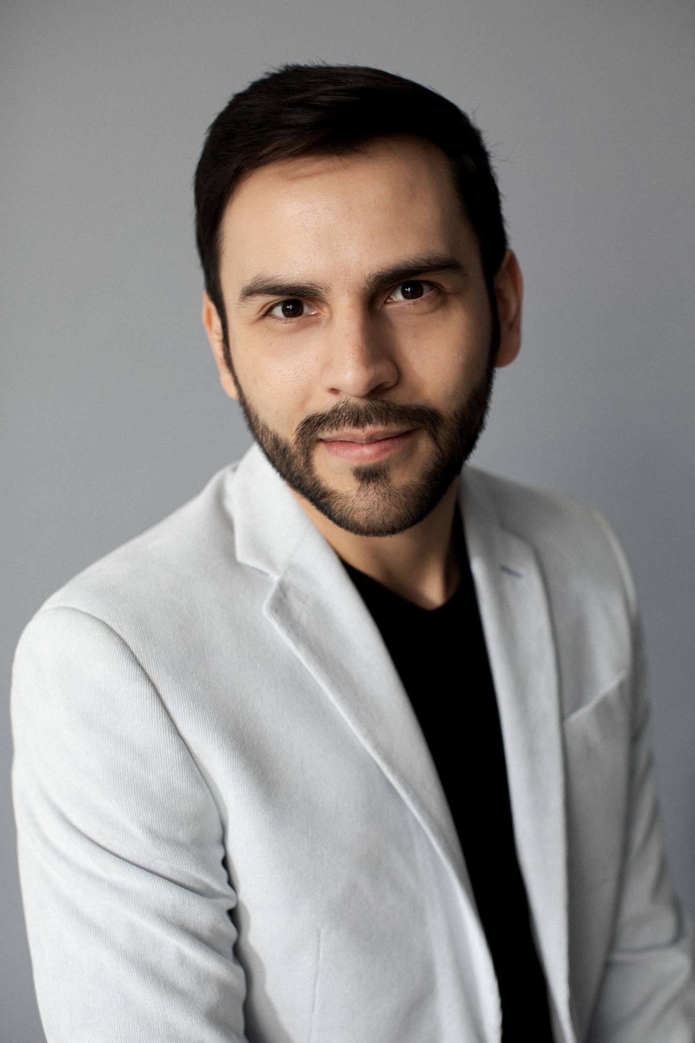 Fotografía de Eduardo Treviño, fundador y director general de la Muestra de Cine Coahuila